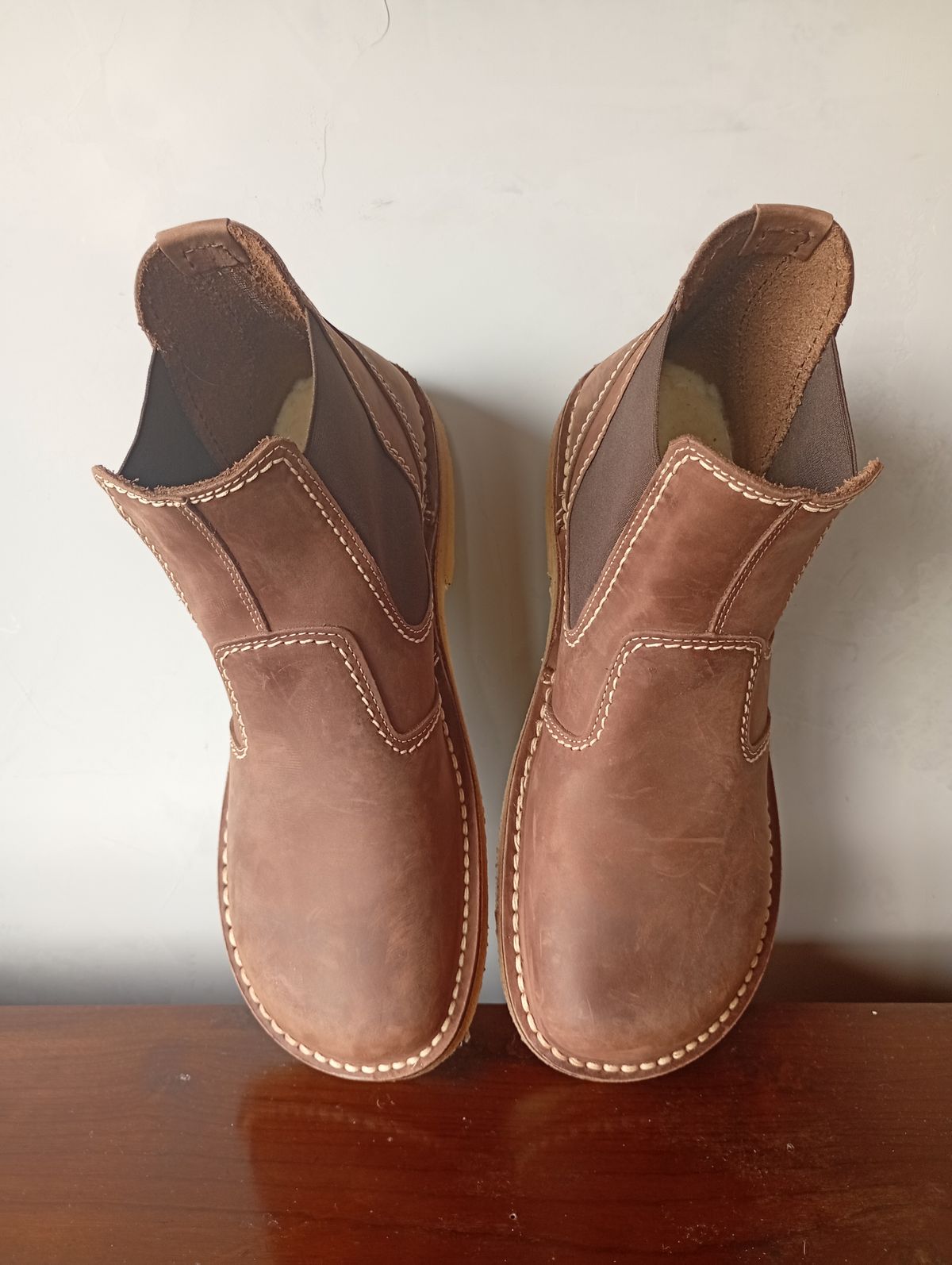 Photo by willisca on October 1, 2025 of the Duckfeet Roskilde in Terracare Cocoa.