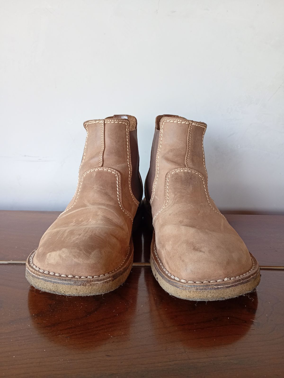 Photo by willisca on December 5, 2025 of the Duckfeet Roskilde in Terracare Cocoa.