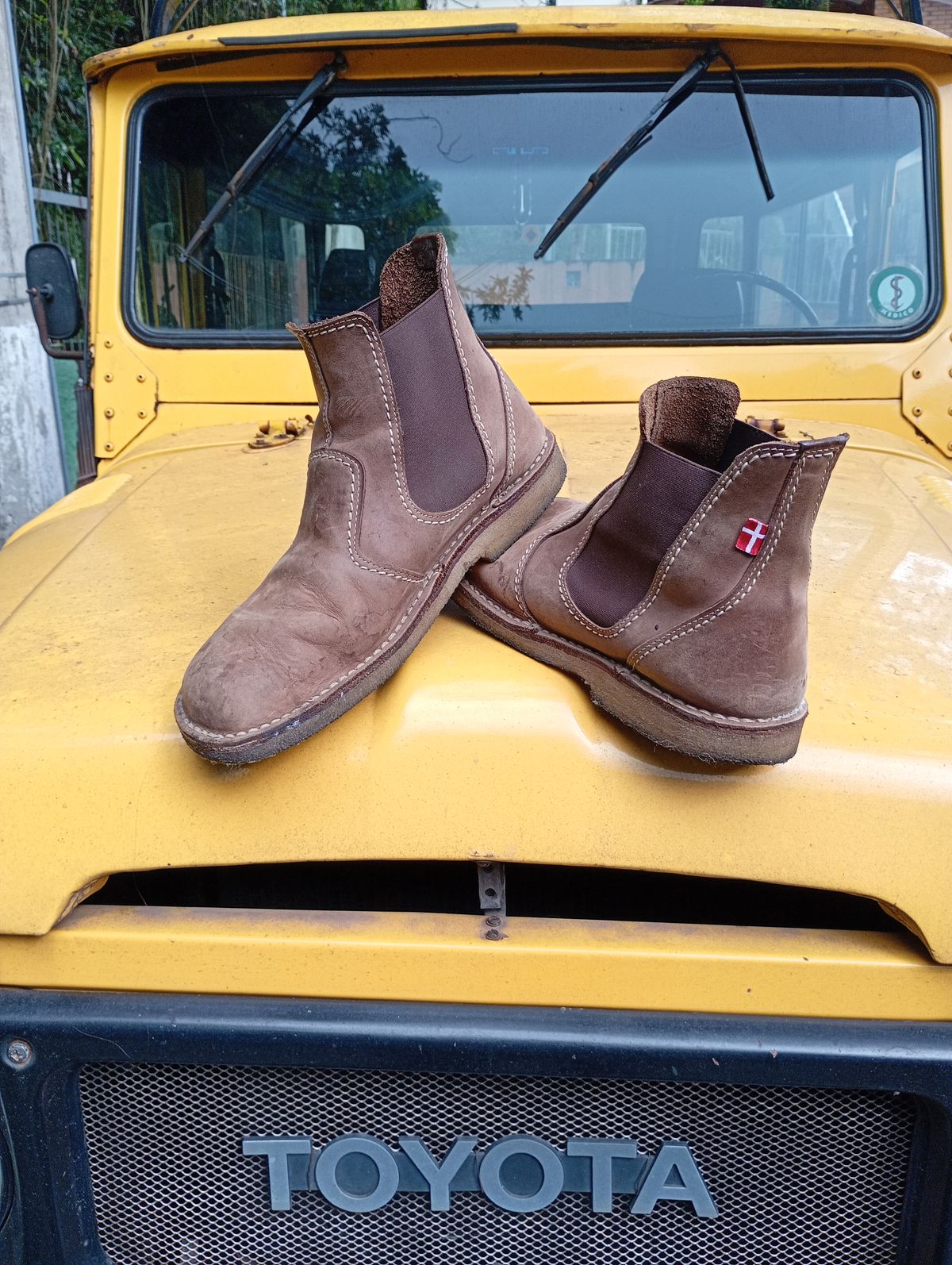 Photo by willisca on February 3, 2026 of the Duckfeet Roskilde in Terracare Cocoa.