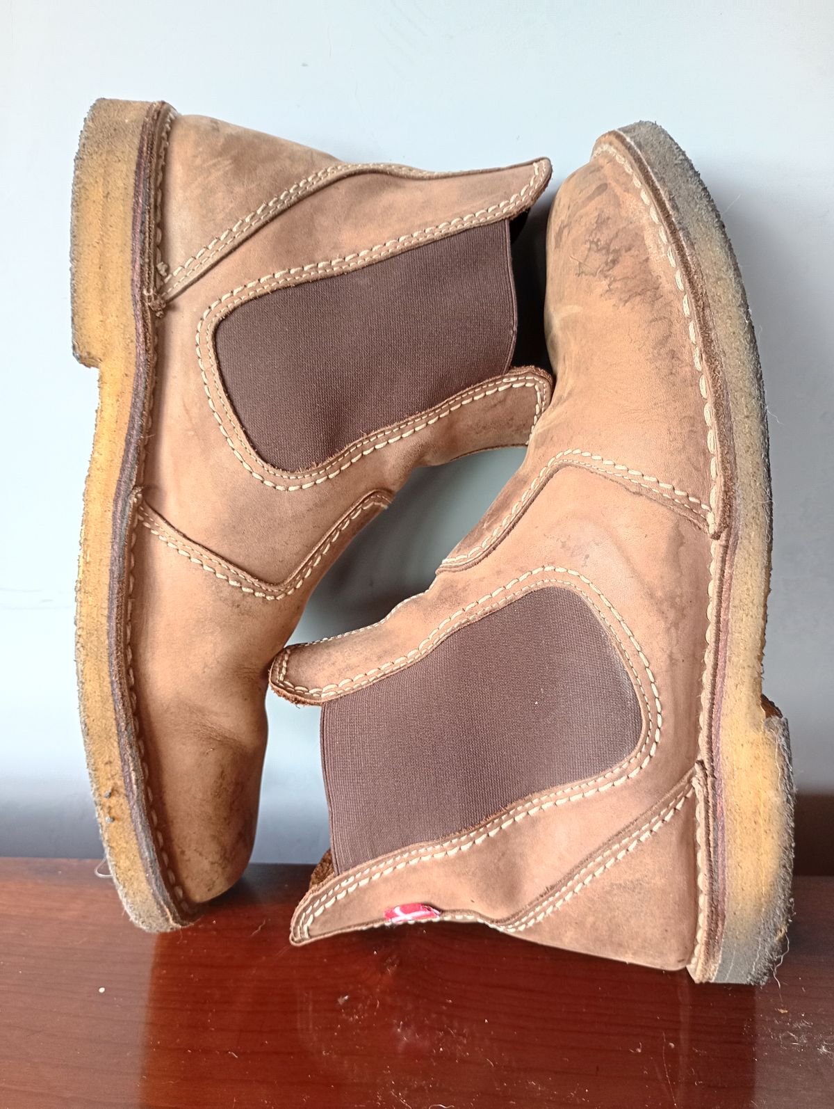 Photo by willisca on February 3, 2026 of the Duckfeet Roskilde in Terracare Cocoa.