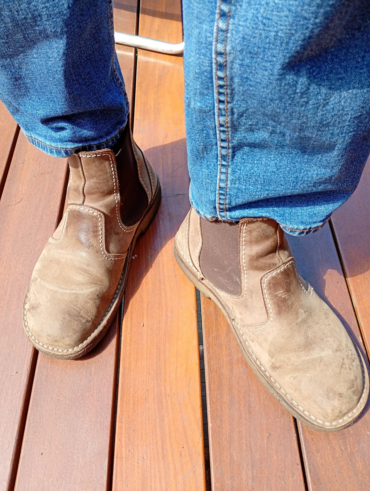 Photo by willisca on April 4, 2026 of the Duckfeet Roskilde in Terracare Cocoa.