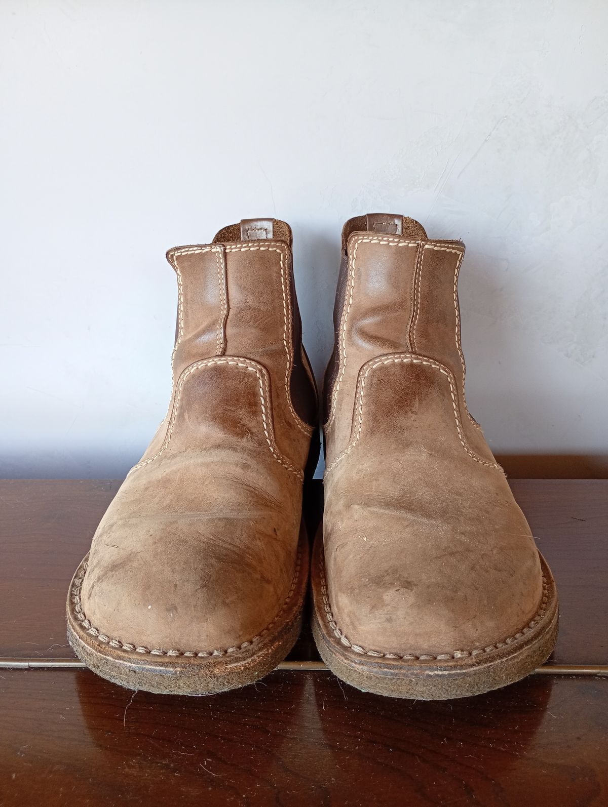 Photo by willisca on April 4, 2026 of the Duckfeet Roskilde in Terracare Cocoa.