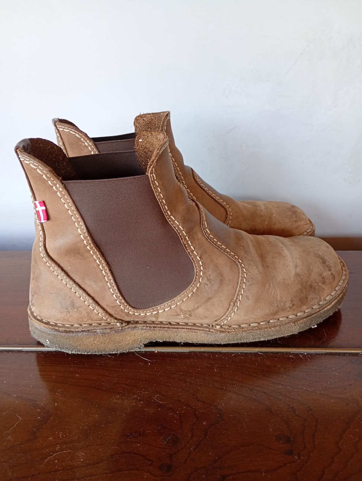 Photo by willisca on April 4, 2026 of the Duckfeet Roskilde in Terracare Cocoa.