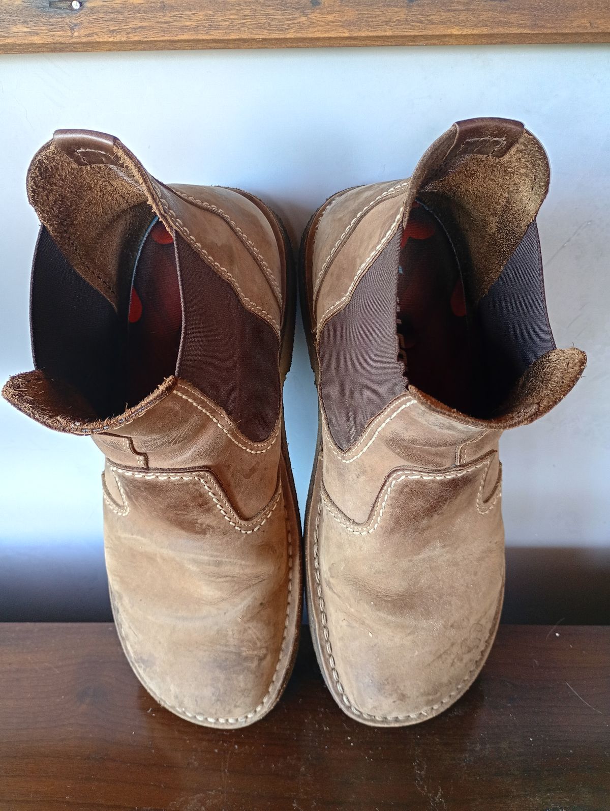 Photo by willisca on April 4, 2026 of the Duckfeet Roskilde in Terracare Cocoa.