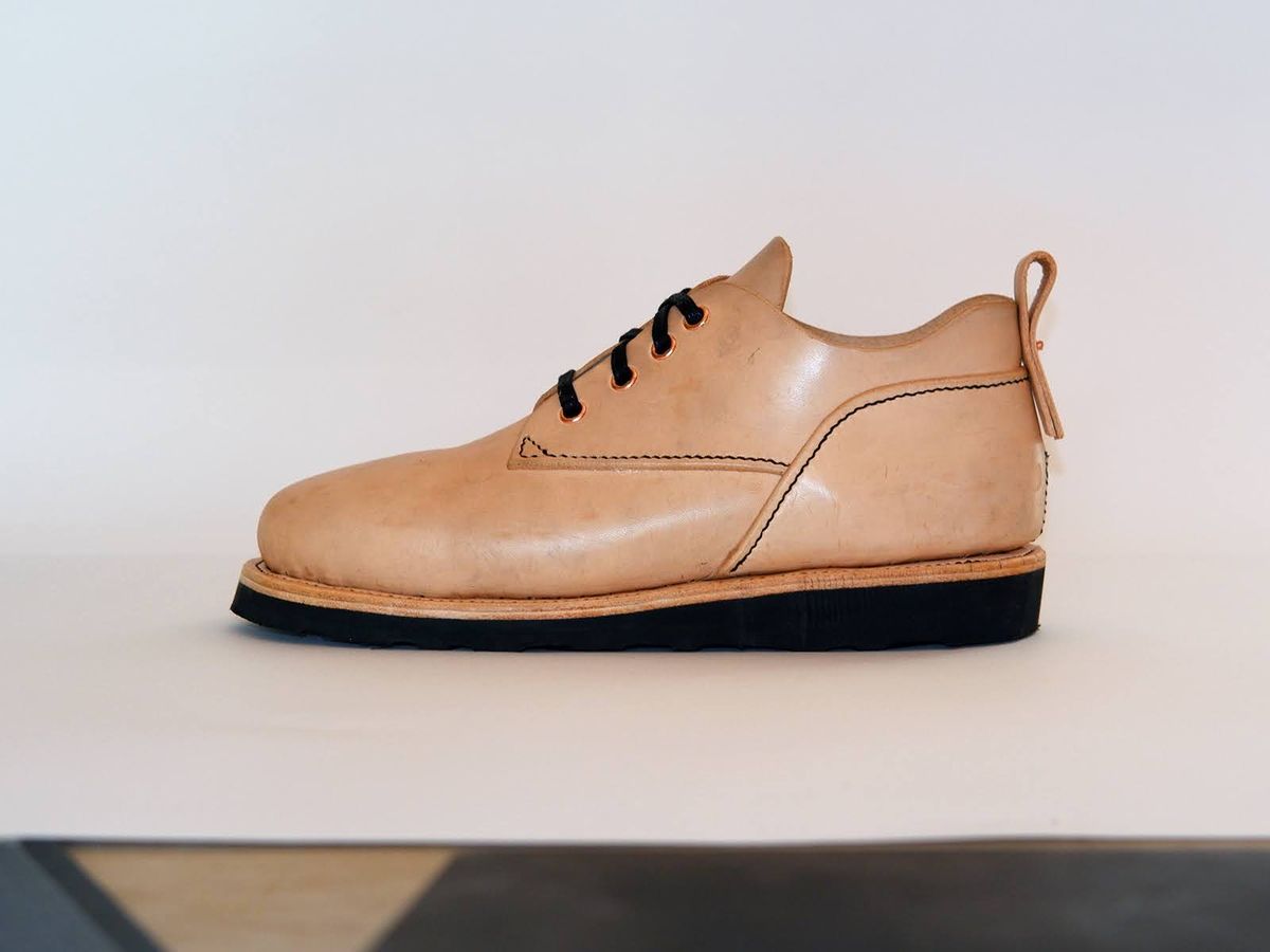 Photo by yozff on November 4, 2025 of the Joseph Curle Custom Model in Unknown Natural Veg Tan.