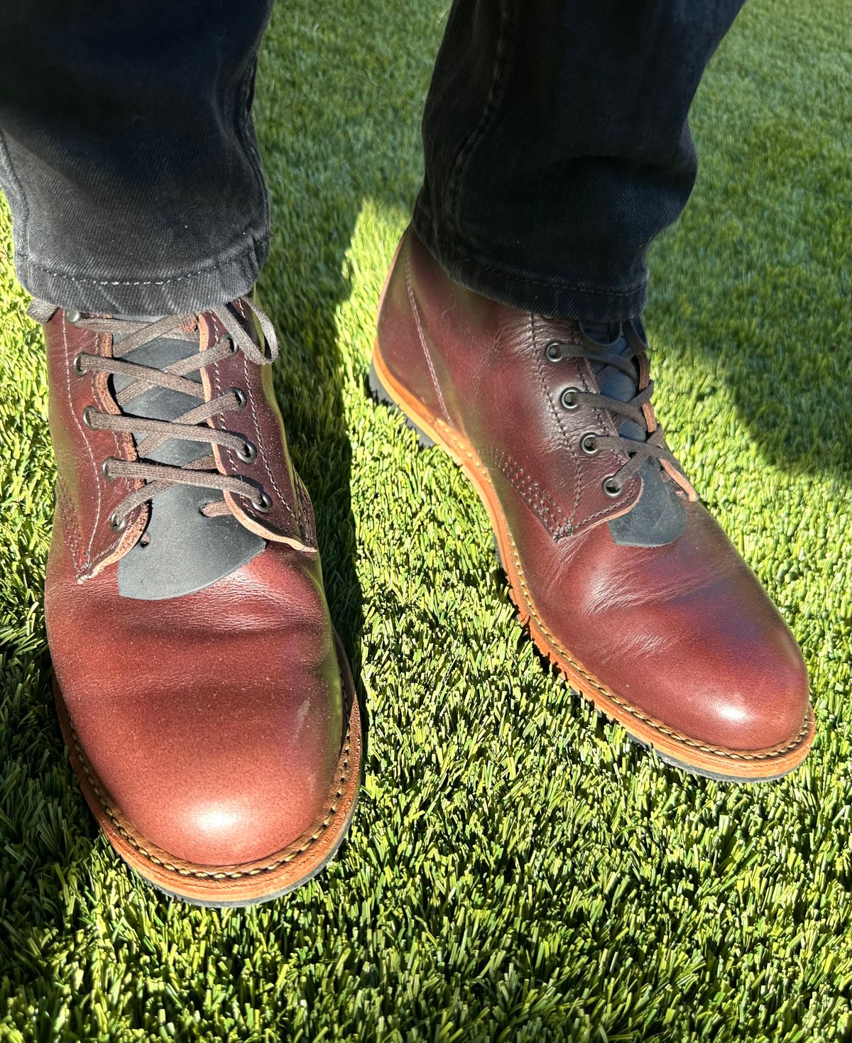 Photo by Mario357 on March 22, 2026 of the Red Wing Beckman in S.B. Foot Black Cherry Excalibur.