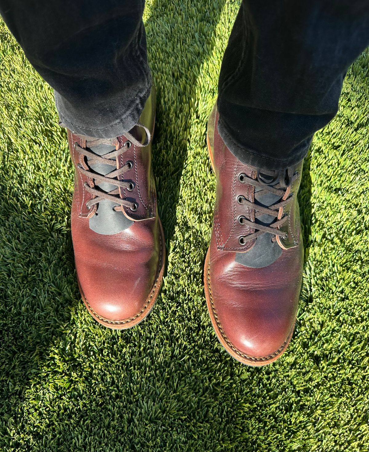 Photo by Mario357 on March 22, 2026 of the Red Wing Beckman in S.B. Foot Black Cherry Excalibur.