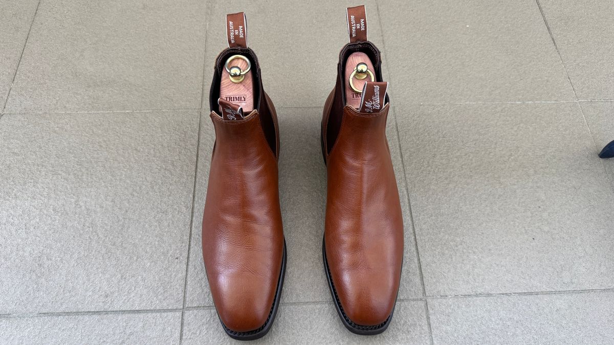 Photo by V1914 on August 31, 2025 of the R.M. Williams Comfort Craftsman Boot in Tanbark Kangaroo.