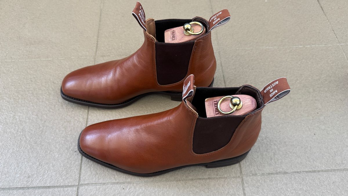 Photo by V1914 on August 31, 2025 of the R.M. Williams Comfort Craftsman Boot in Tanbark Kangaroo.
