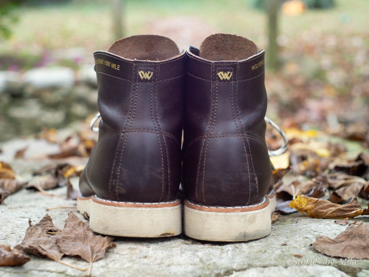 Photo by MTrump on November 2, 2024 of the Wolverine Pappy Van Winkle Batch IV in Seidel Lux Leather.
