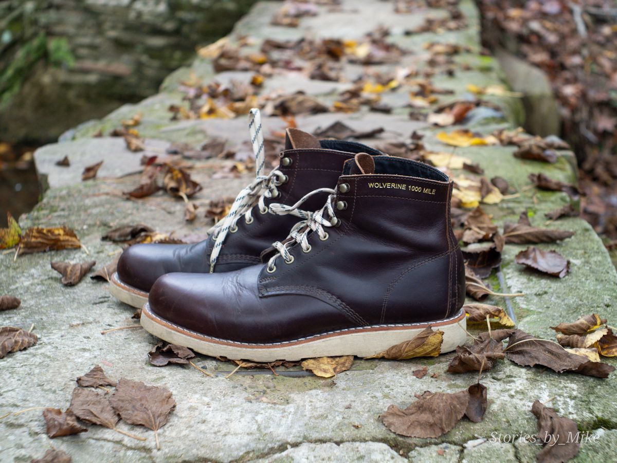 Photo by MTrump on November 2, 2024 of the Wolverine Pappy Van Winkle Batch IV in Seidel Lux Leather.