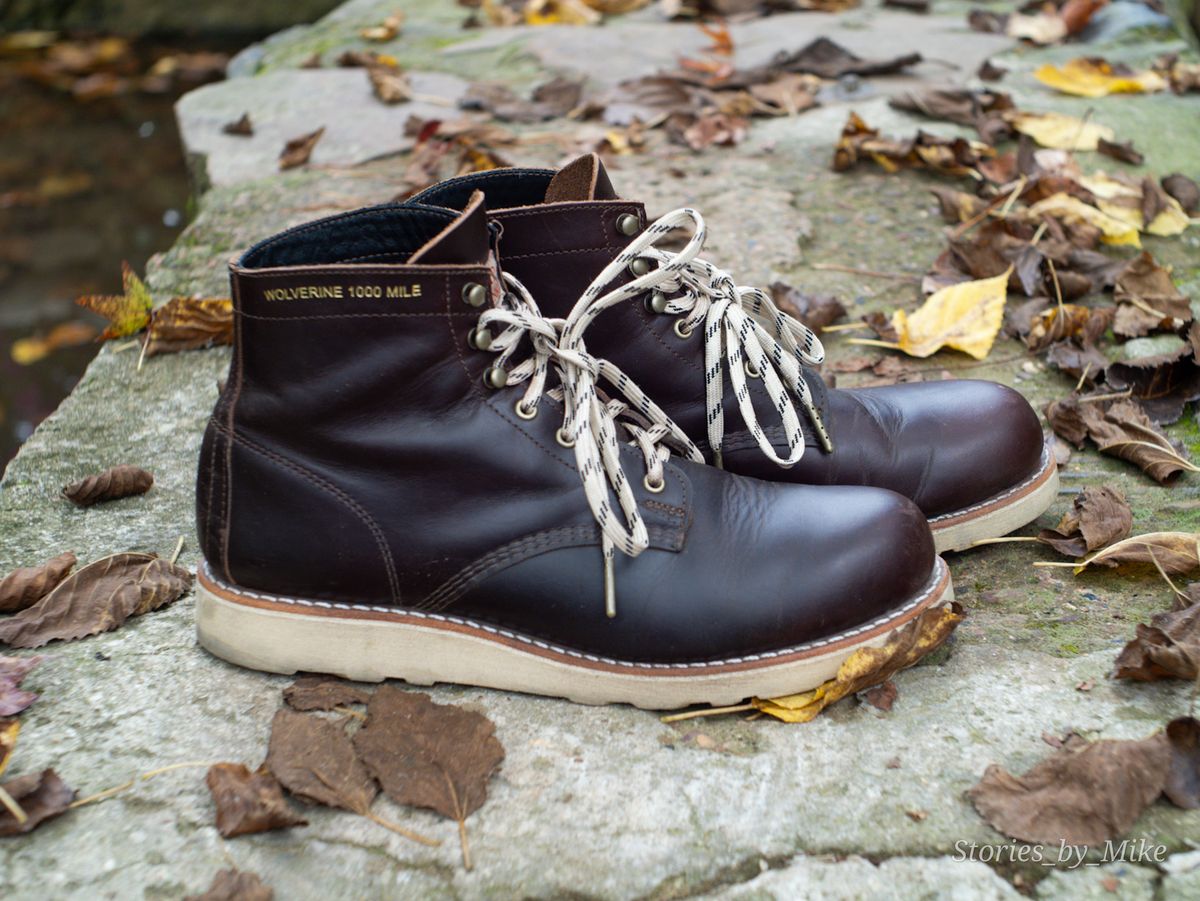 Photo by MTrump on November 2, 2024 of the Wolverine Pappy Van Winkle Batch IV in Seidel Lux Leather.
