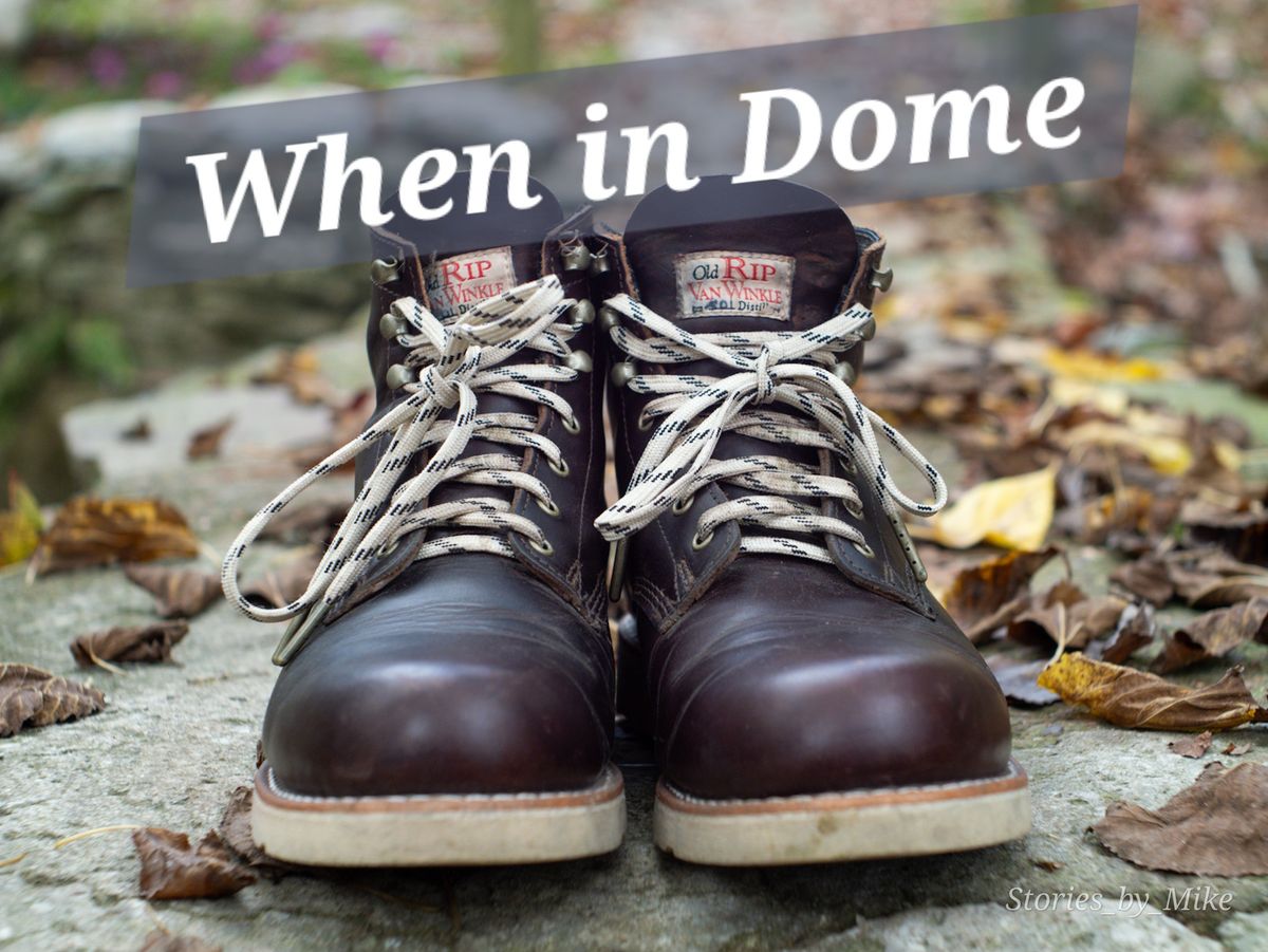 Photo by MTrump on November 2, 2024 of the Wolverine Pappy Van Winkle Batch IV in Seidel Lux Leather.