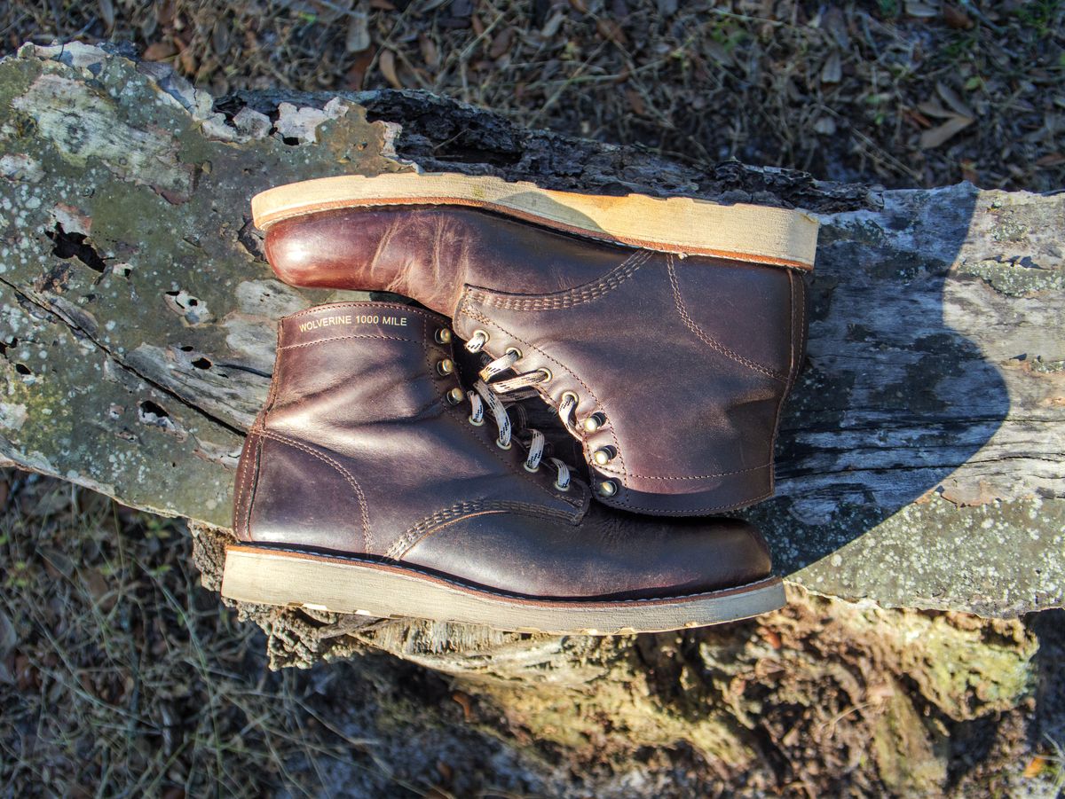 Photo by MTrump on November 25, 2024 of the Wolverine Pappy Van Winkle Batch IV in Seidel Lux Leather.
