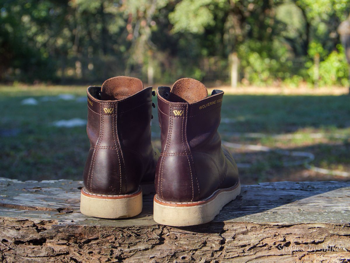 Photo by MTrump on December 5, 2024 of the Wolverine Pappy Van Winkle Batch IV in Seidel Lux Leather.