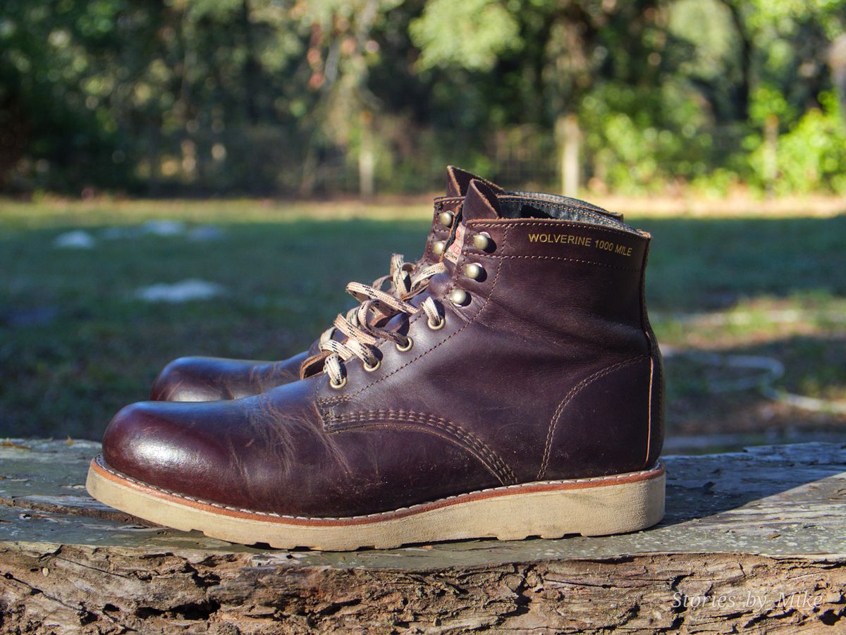 Photo by MTrump on December 5, 2024 of the Wolverine Pappy Van Winkle Batch IV in Seidel Lux Leather.