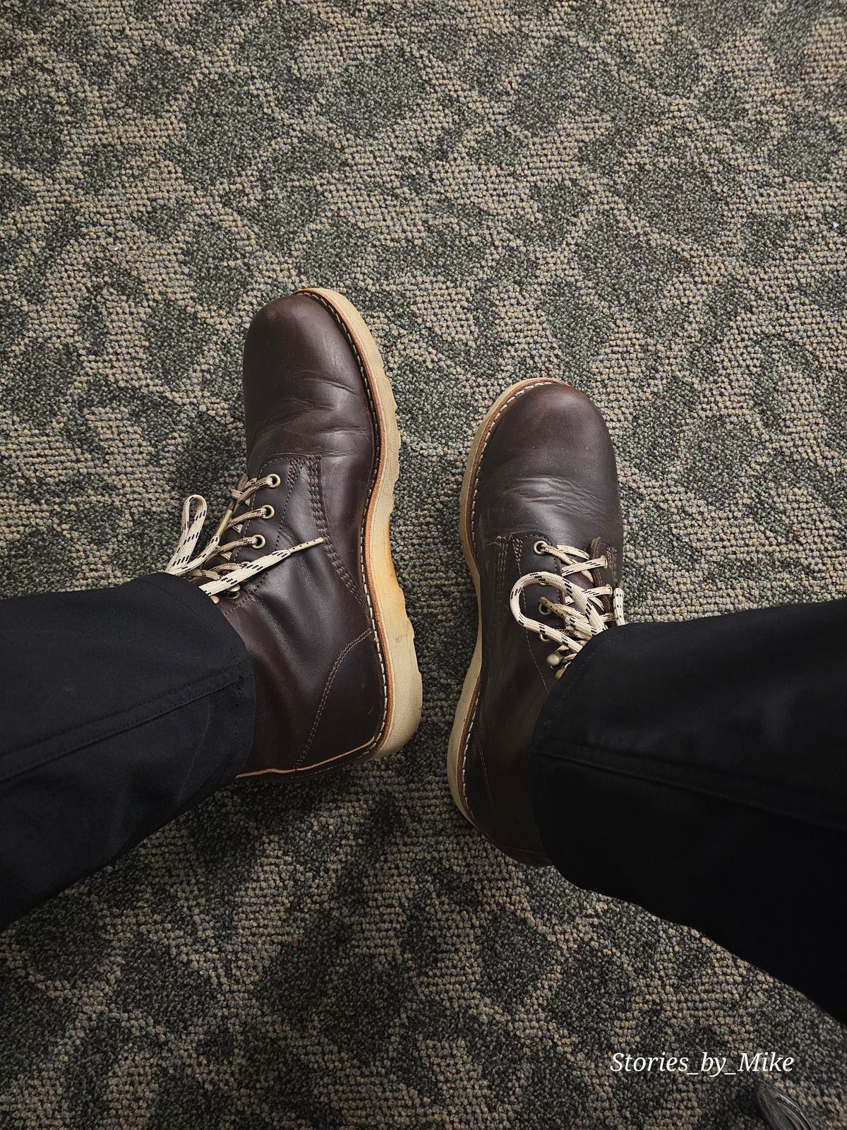 Photo by MTrump on October 29, 2024 of the Wolverine Pappy Van Winkle Batch IV in Seidel Lux Leather.