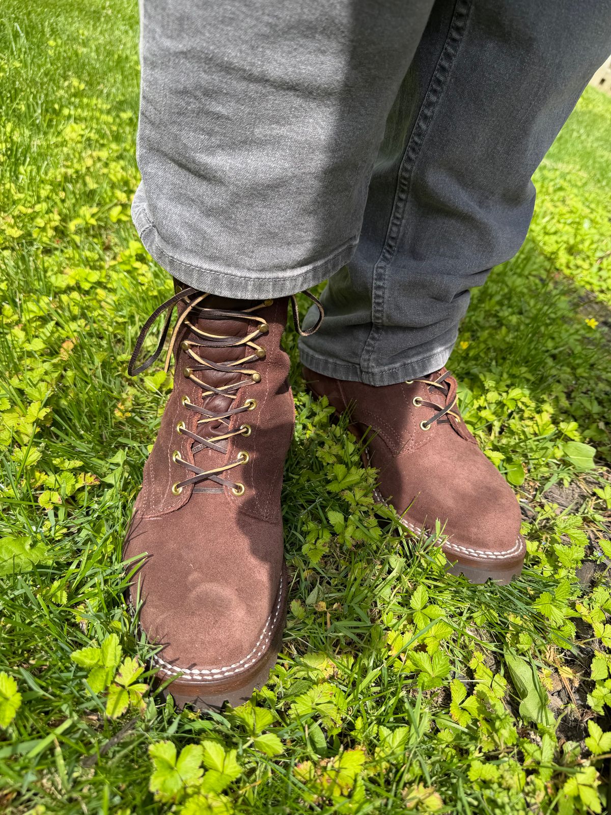 Photo by bmoredrew on May 13, 2026 of the Nicks BuilderPro in Seidel 1964 Mahogany Roughout.