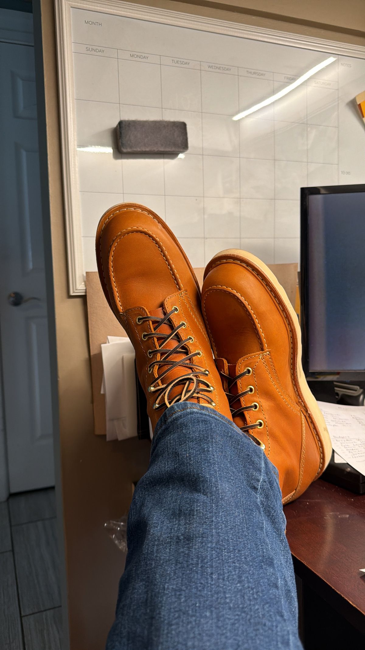 Photo by cleofus on April 3, 2026 of the White's Perry 8" Select in Seidel Tobacco Stampede.