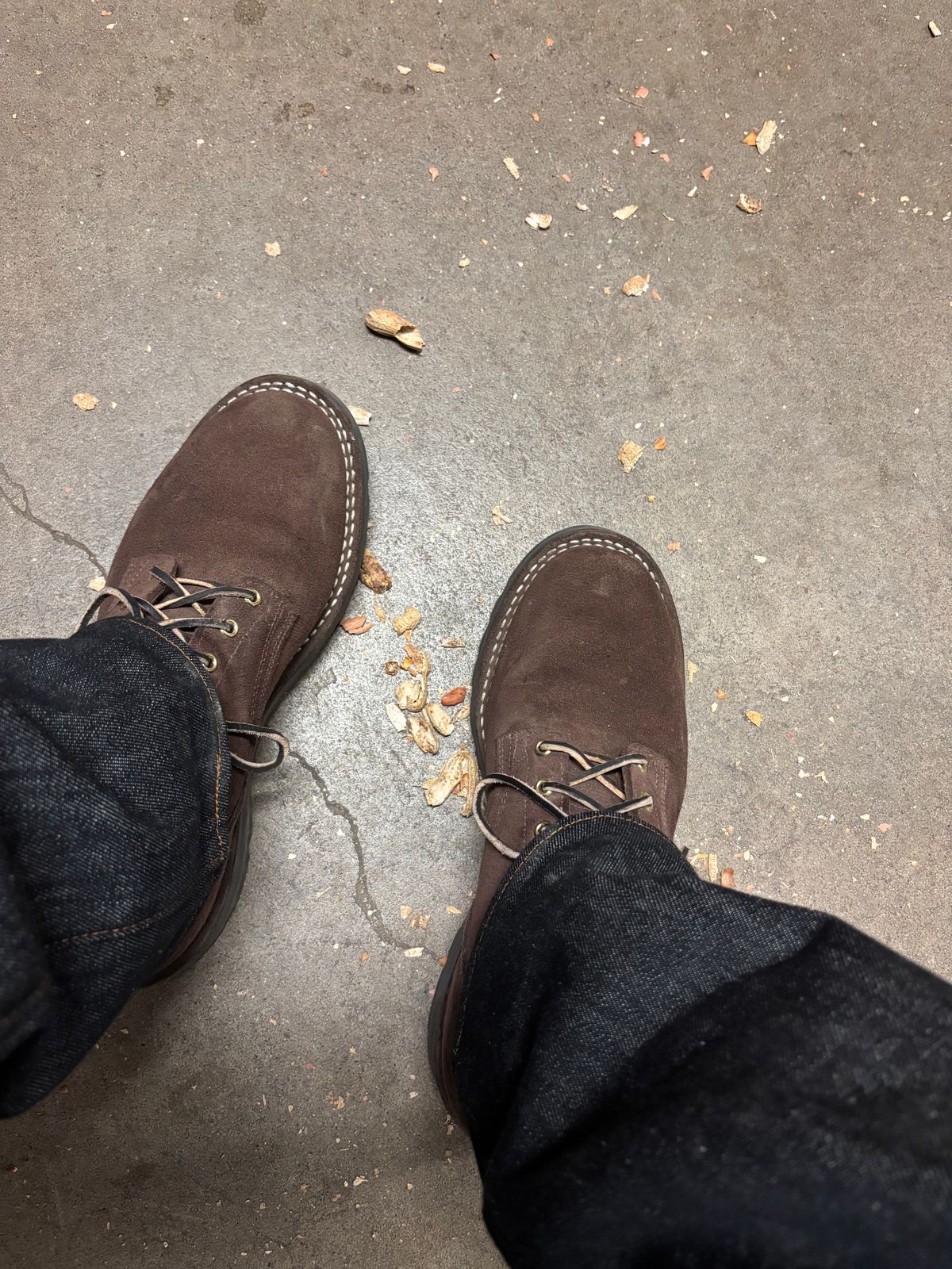 Photo by STILTS_XNGH on October 18, 2025 of the Nicks Ridgeline Hiking Boot in Nicks/1964 Mahogany.