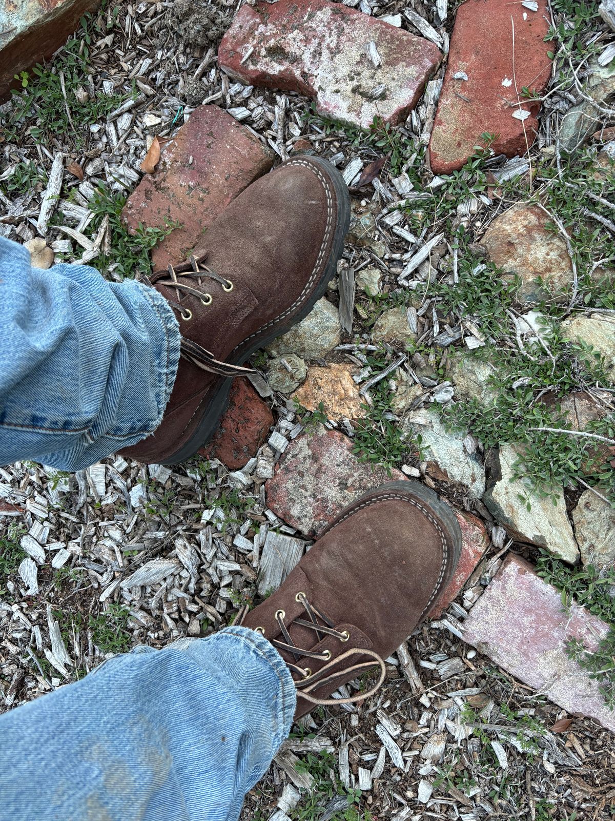 Photo by STILTS_XNGH on November 3, 2025 of the Nicks Ridgeline Hiking Boot in Nicks/1964 Mahogany.