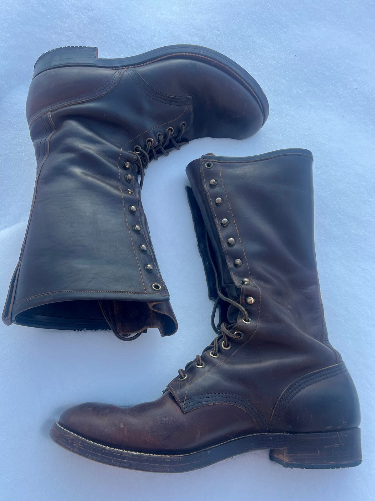 Photo by lighthouse on February 1, 2026 of the Bone Dry Shoe Co Model 26 Work Boot in Unknown Leather.