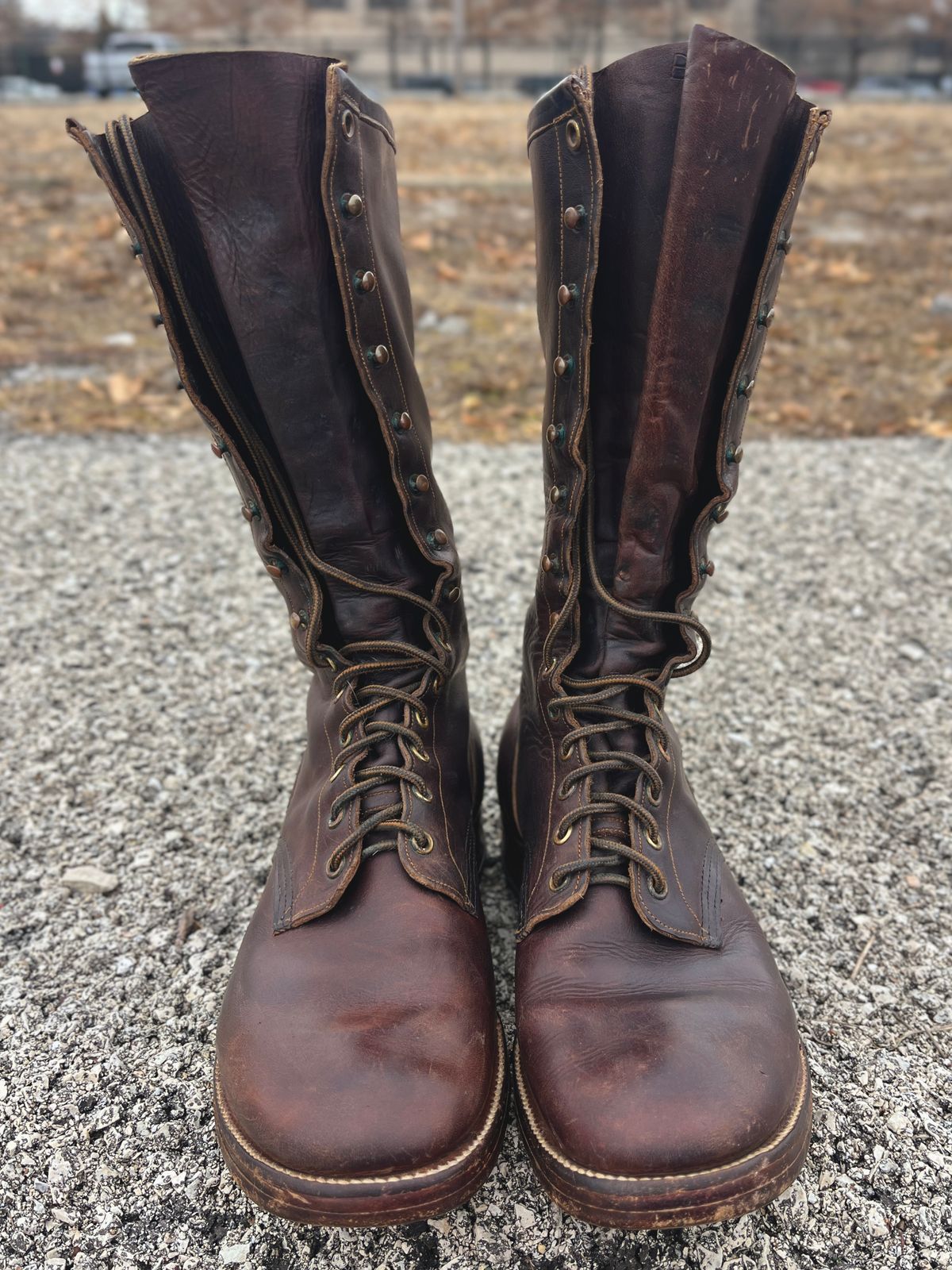 Photo by lighthouse on March 4, 2026 of the Bone Dry Shoe Co Model 26 Work Boot in Unknown Leather.