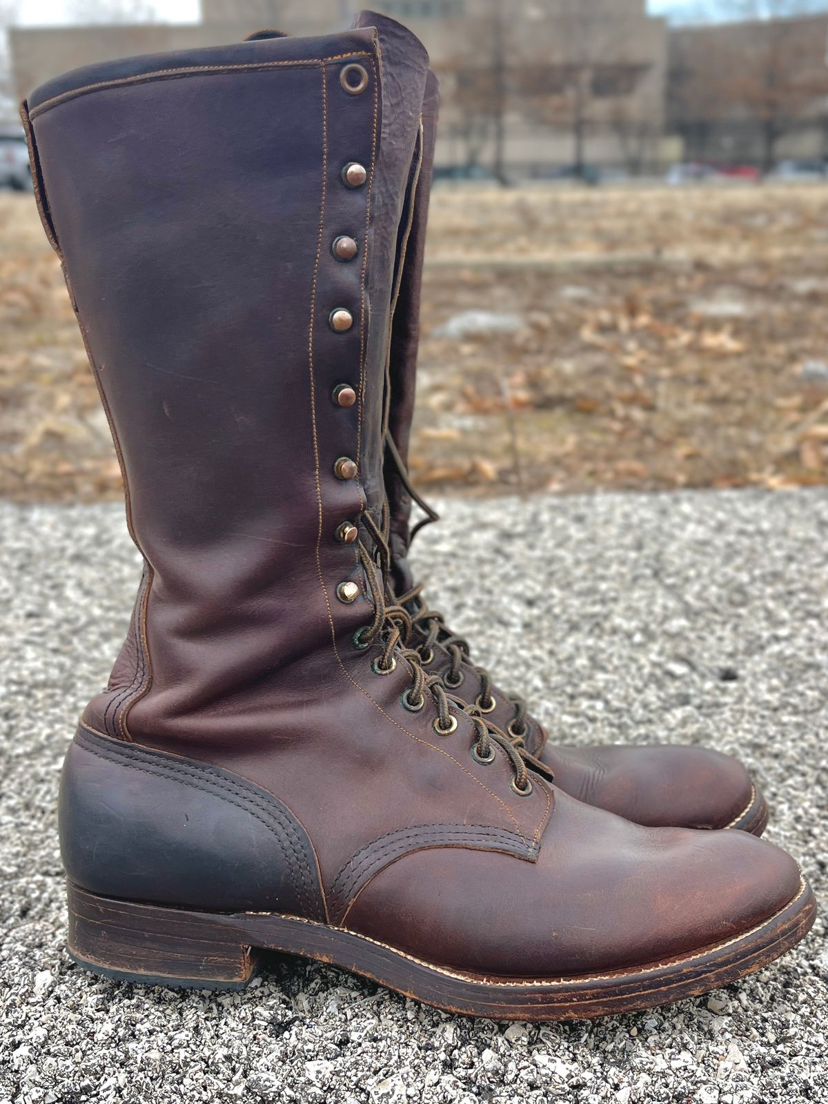 Photo by lighthouse on March 4, 2026 of the Bone Dry Shoe Co Model 26 Work Boot in Unknown Leather.