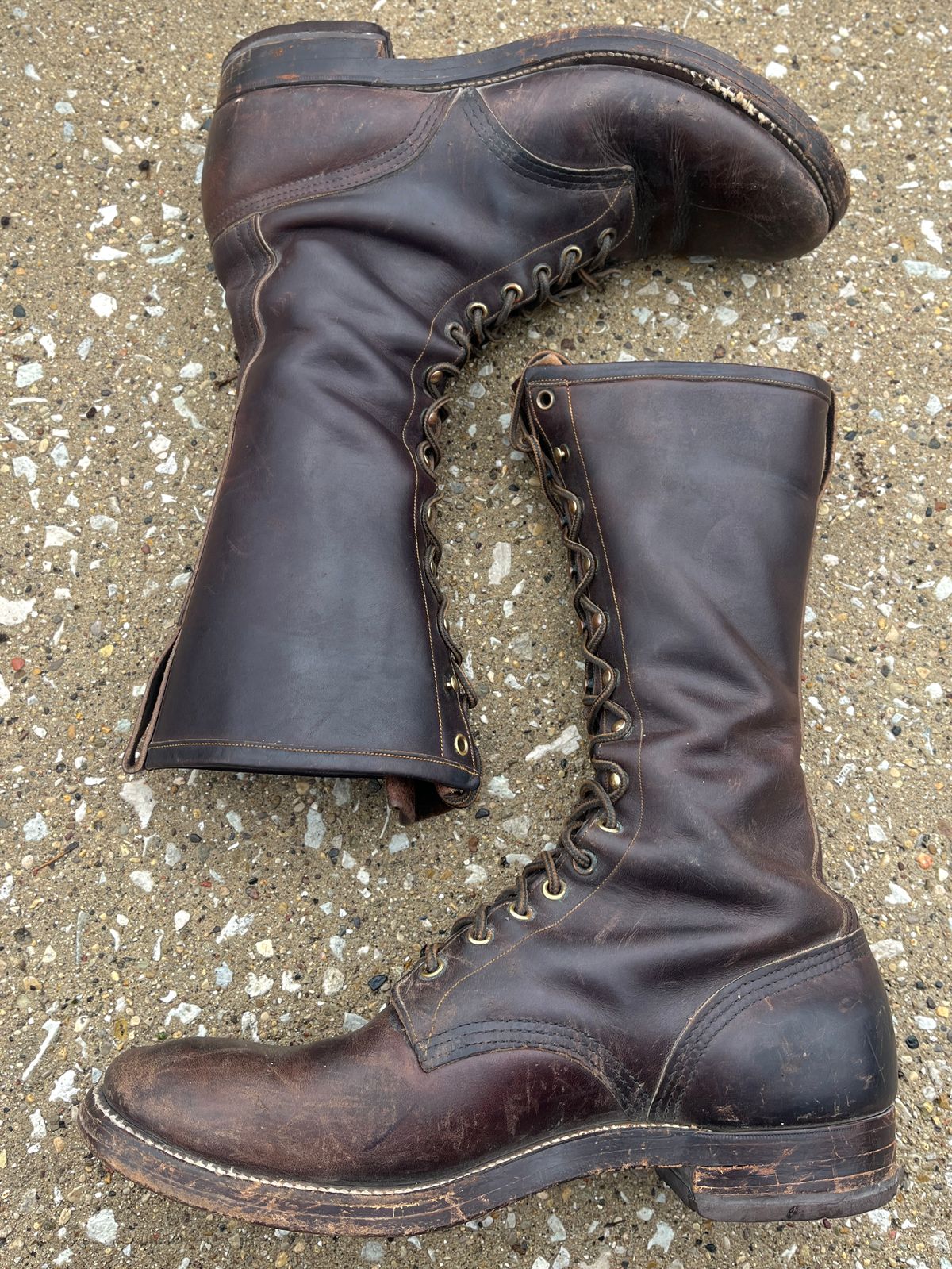 Photo by lighthouse on April 4, 2026 of the Bone Dry Shoe Co Model 26 Work Boot in Unknown Leather.