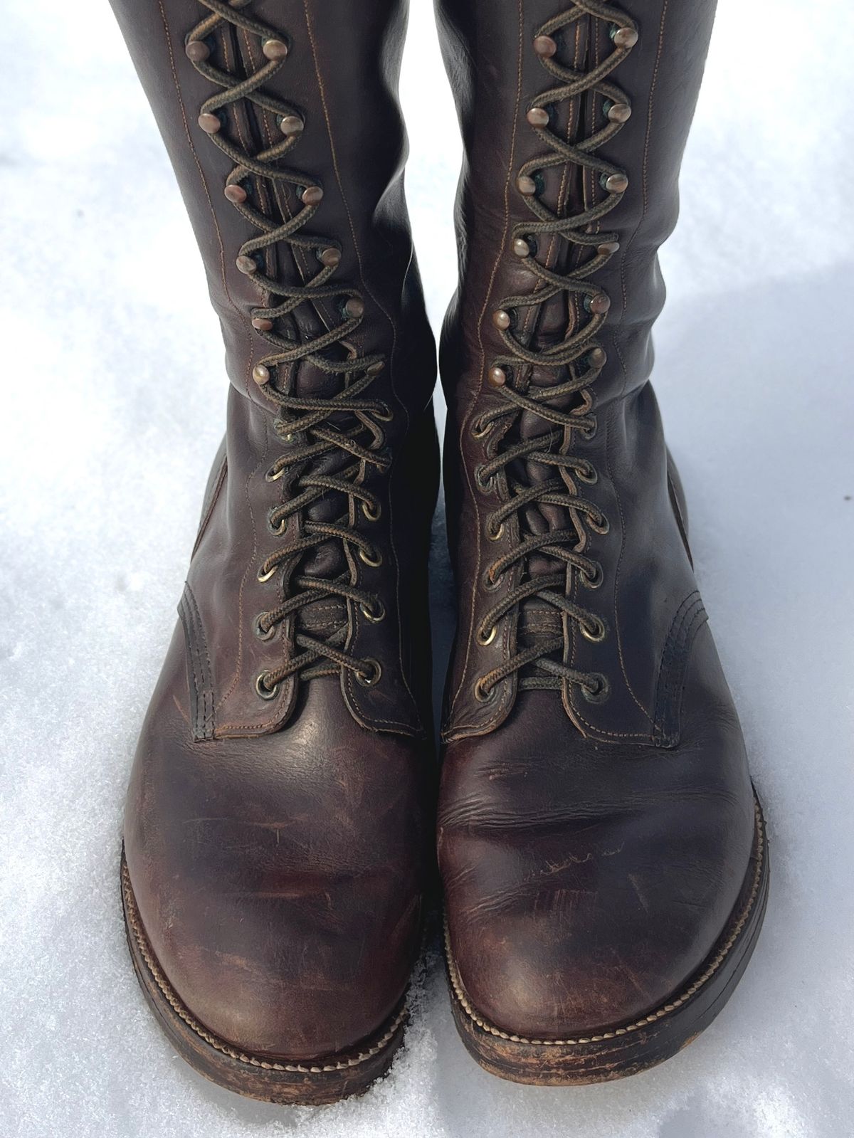 Photo by lighthouse on December 5, 2025 of the Bone Dry Shoe Co Work Boot in Unknown Leather.