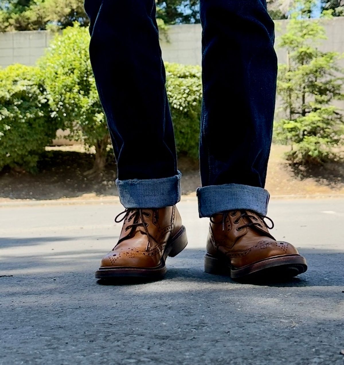 Photo by SundayDuffer on May 15, 2025 of the Loake Bedale in Calf.