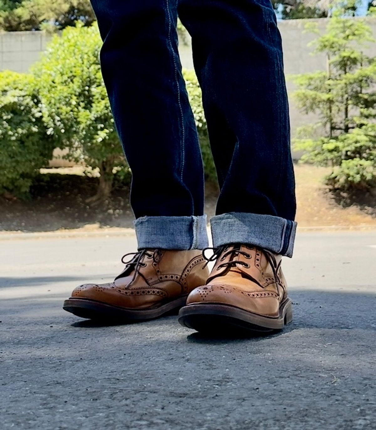 Photo by SundayDuffer on May 15, 2025 of the Loake Bedale in Calf.