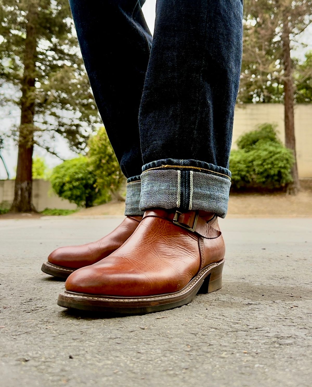 Photo by SundayDuffer on April 18, 2025 of the John Lofgren Short Shift in Shinki Timber Oiled Horsebutt.