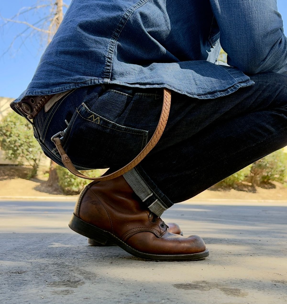 Photo by SundayDuffer on July 8, 2025 of the Red Wing Beckman 9016 in Brown Bison.