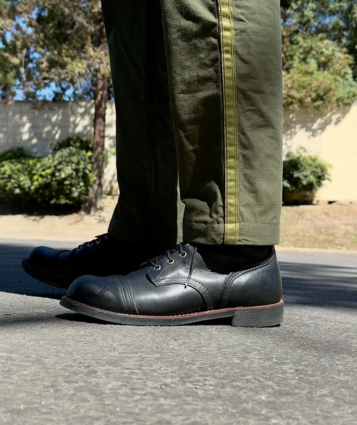 Photo by SundayDuffer on July 5, 2025 of the Red Wing Iron Ranger 8084 in Black Bison.