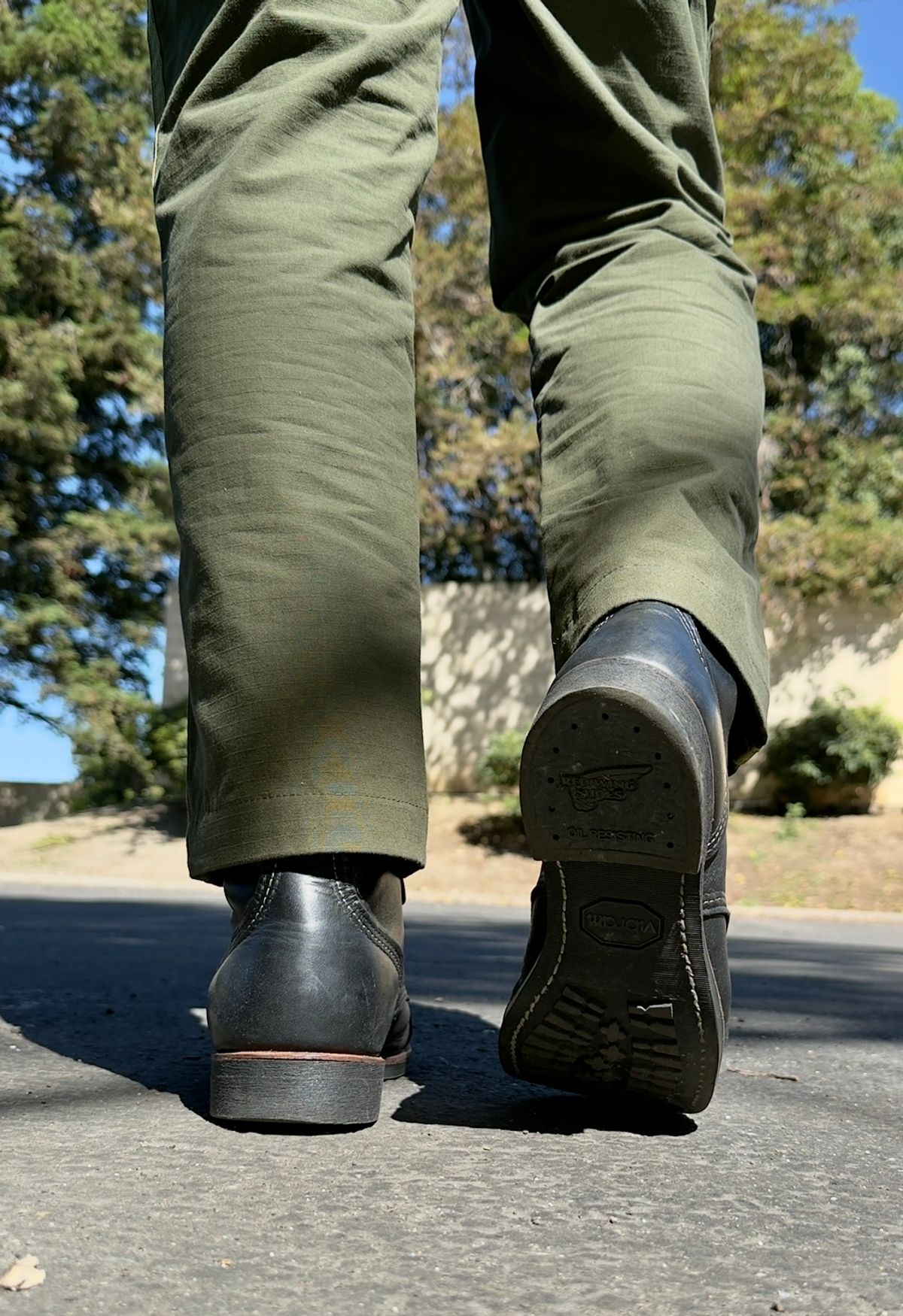 Photo by SundayDuffer on July 5, 2025 of the Red Wing Iron Ranger 8084 in Black Bison.