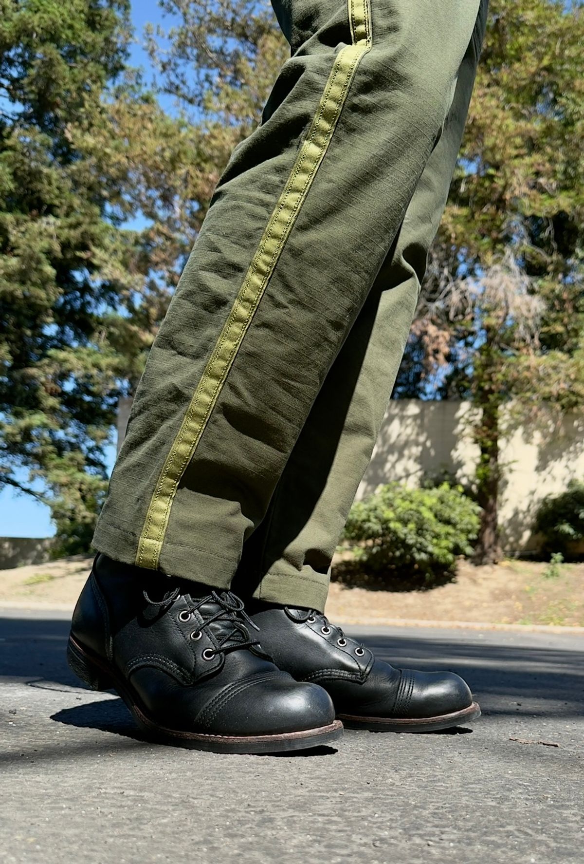 Photo by SundayDuffer on July 5, 2025 of the Red Wing Iron Ranger 8084 in Black Bison.