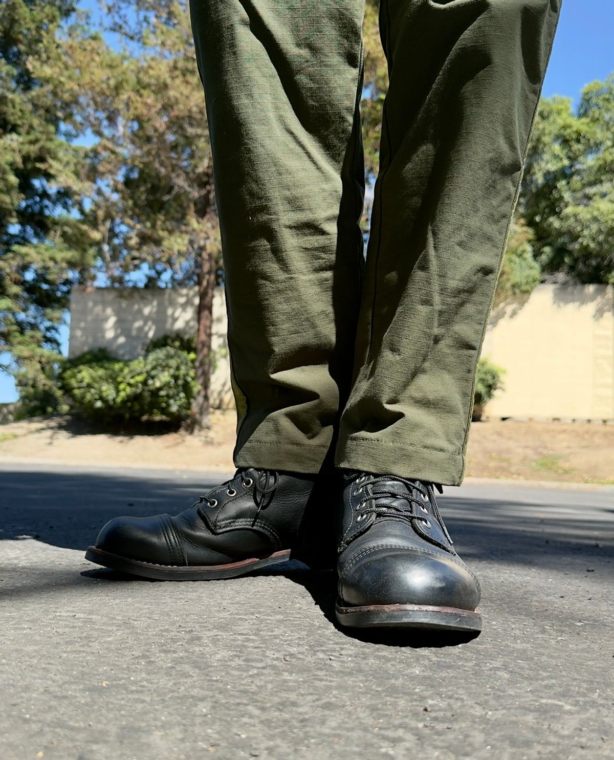 Photo by SundayDuffer on July 5, 2025 of the Red Wing Iron Ranger 8084 in Black Bison.