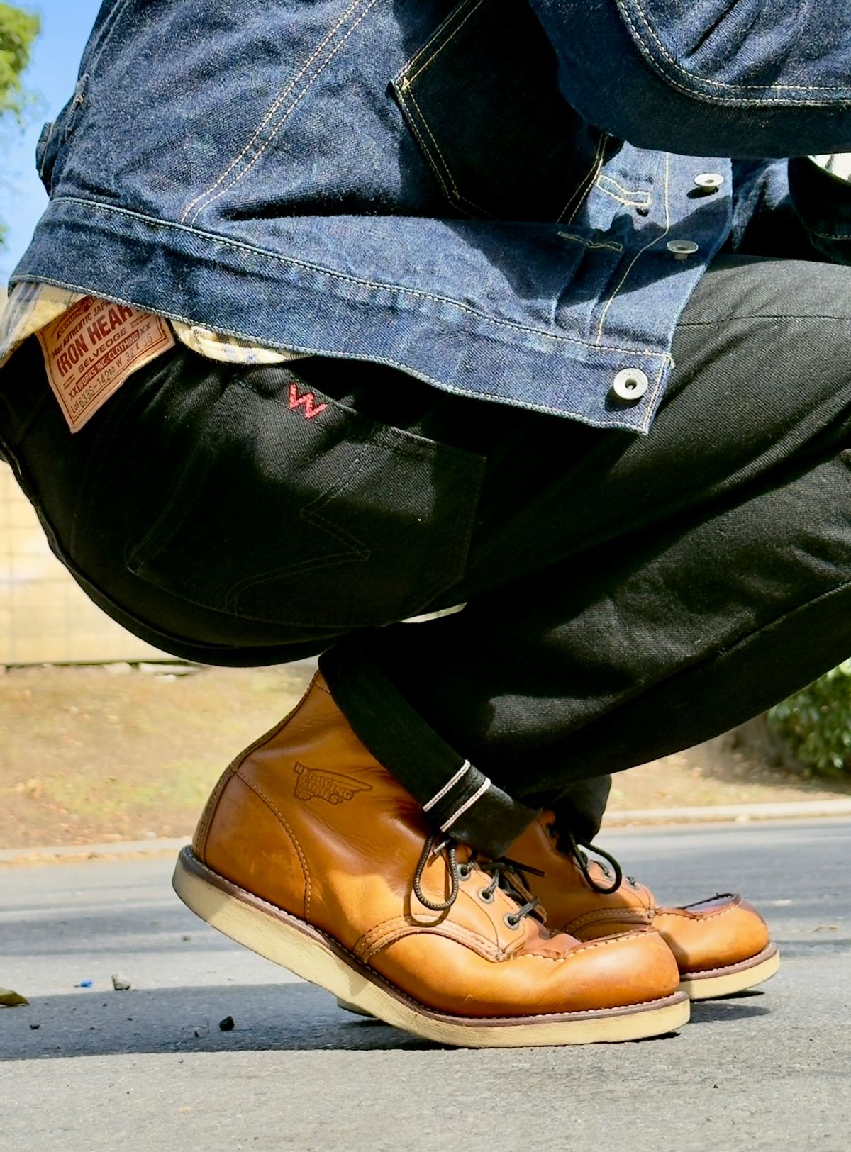 Photo by SundayDuffer on April 23, 2025 of the Red Wing 875 in Oro Legacy.
