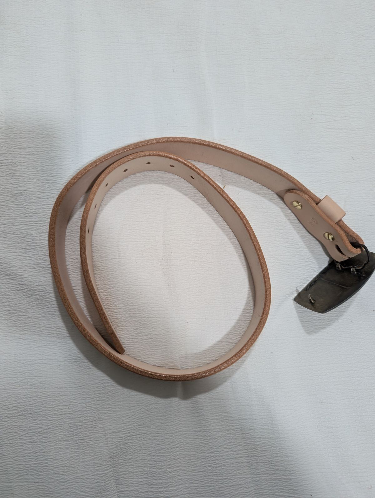 Photo by a_wolfgang on October 1, 2025 of the Nicks Belt in Nicks / Natural Heavy Duty.