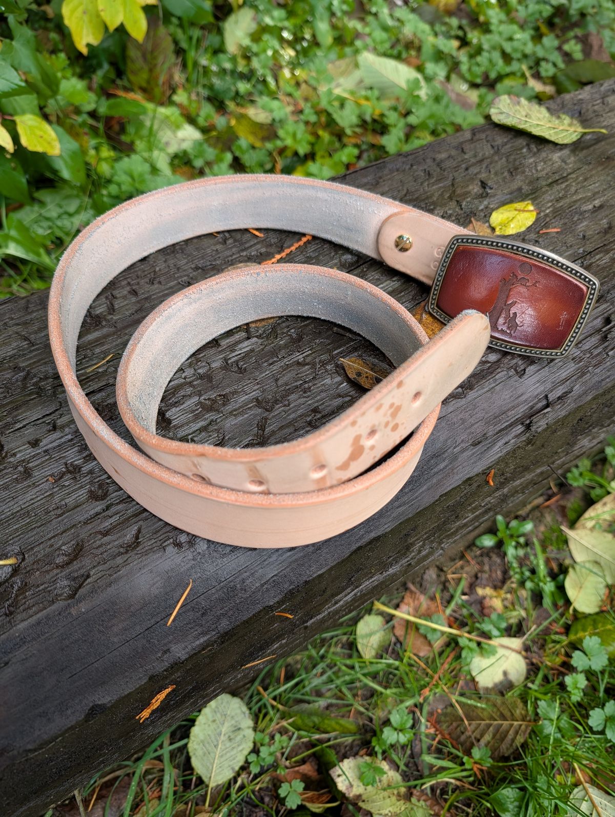 Photo by a_wolfgang on November 1, 2025 of the Nicks Belt in Nicks / Natural Heavy Duty.