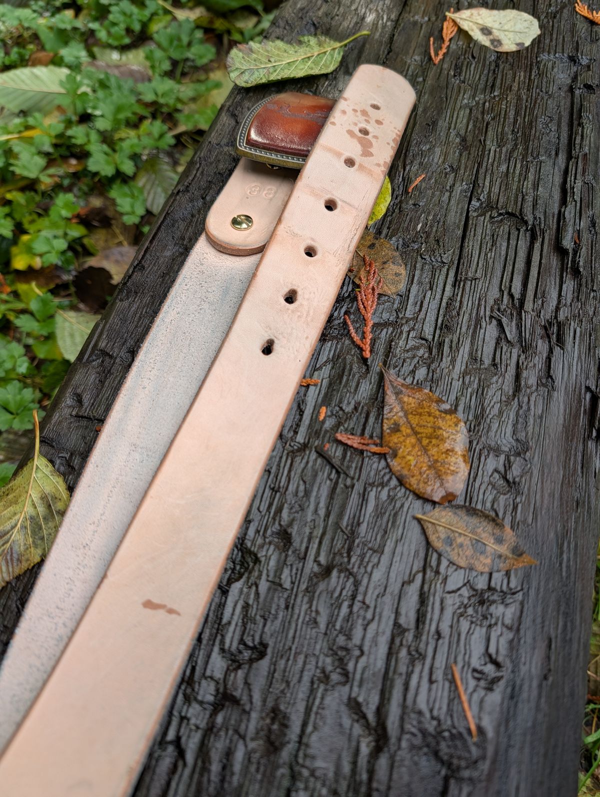 Photo by a_wolfgang on November 1, 2025 of the Nicks Belt in Nicks / Natural Heavy Duty.