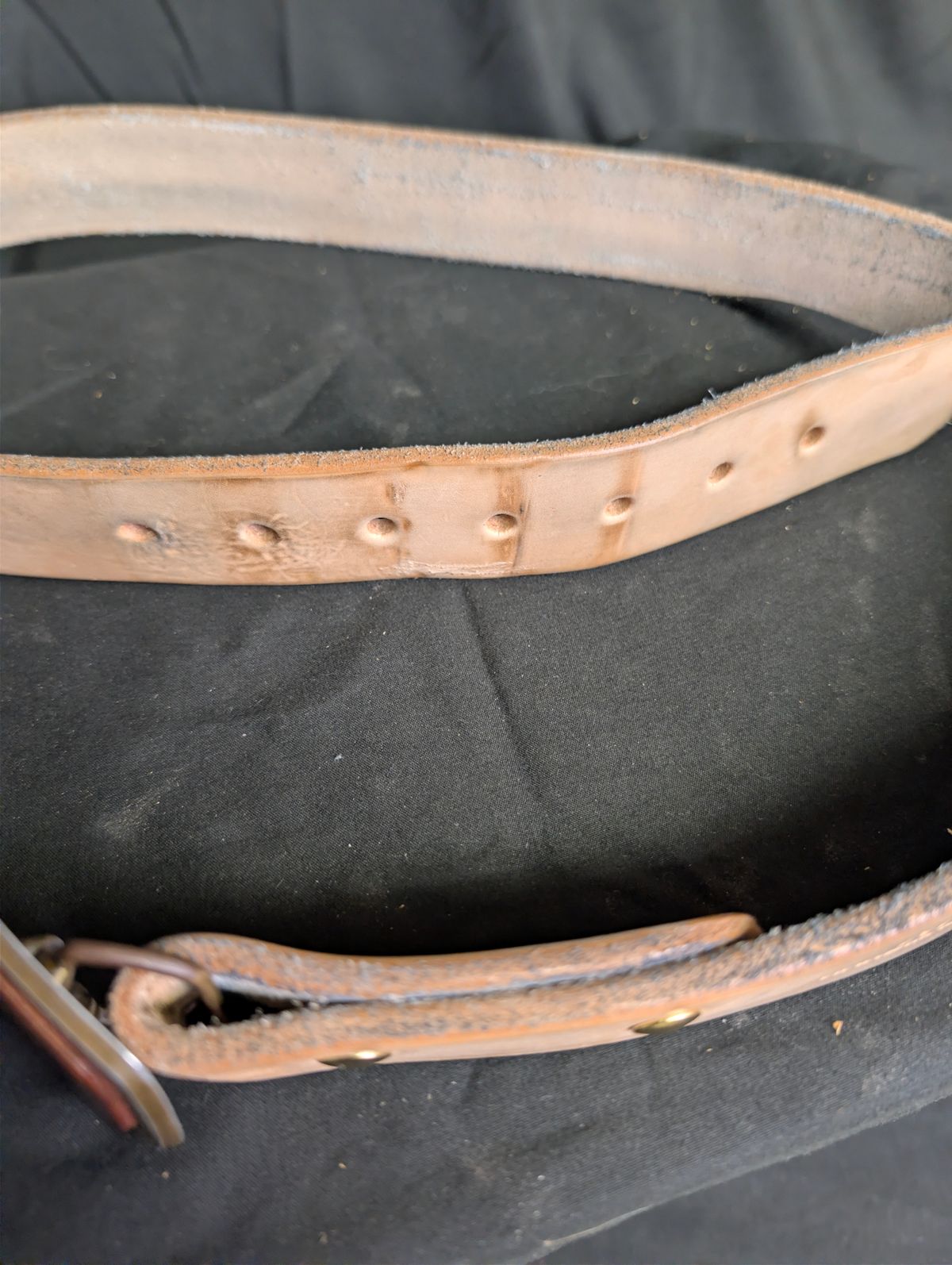 Photo by a_wolfgang on December 5, 2025 of the Nicks Belt in Nicks / Natural Heavy Duty.