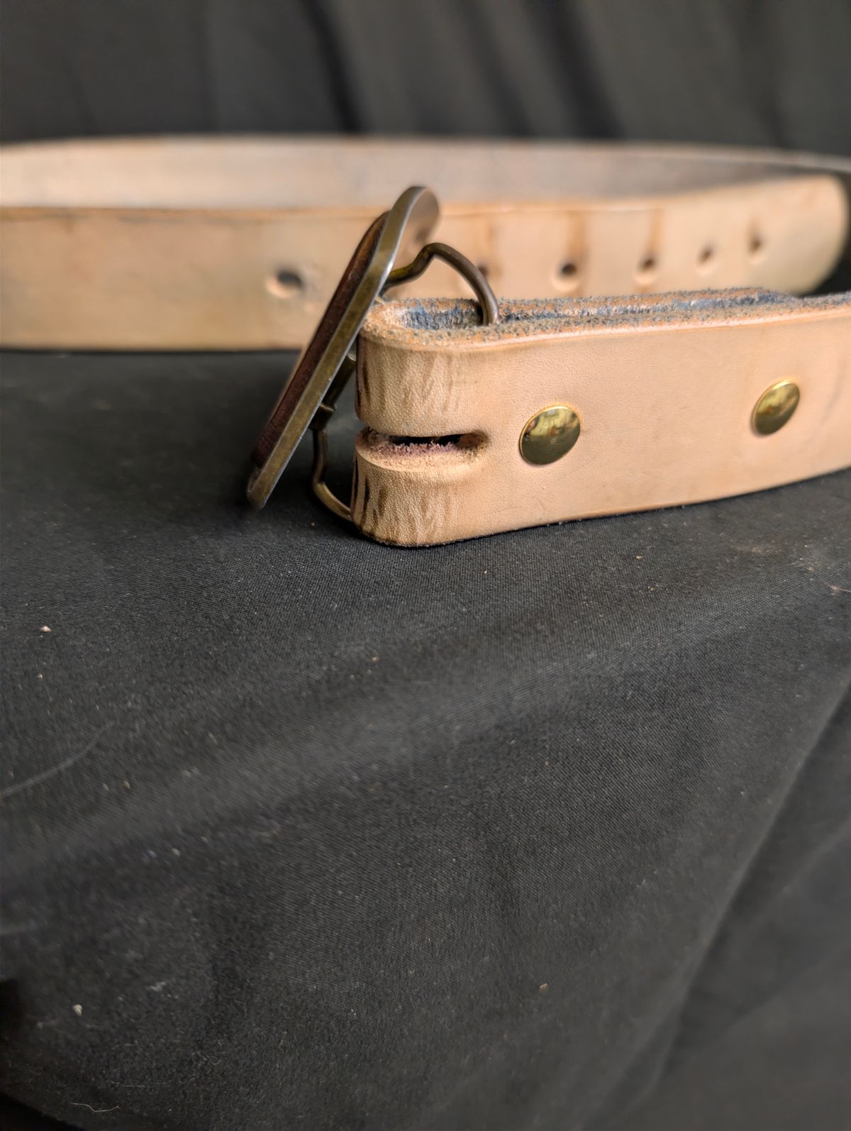 Photo by a_wolfgang on December 5, 2025 of the Nicks Belt in Nicks / Natural Heavy Duty.