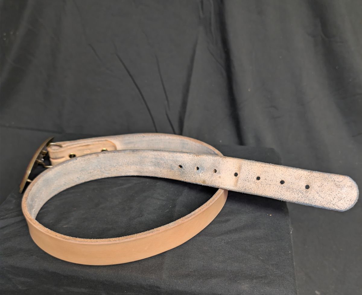 Photo by a_wolfgang on January 1, 2026 of the Nicks Belt in Nicks / Natural Heavy Duty.