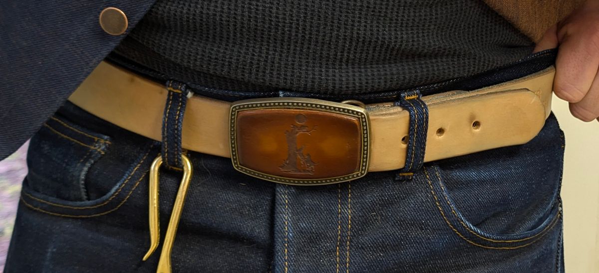 Photo by a_wolfgang on January 1, 2026 of the Nicks Belt in Nicks / Natural Heavy Duty.