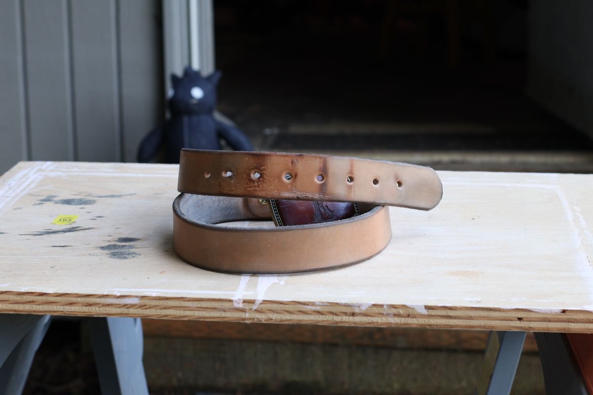 Photo by a_wolfgang on March 1, 2026 of the Nicks Belt in Nicks / Natural Heavy Duty.