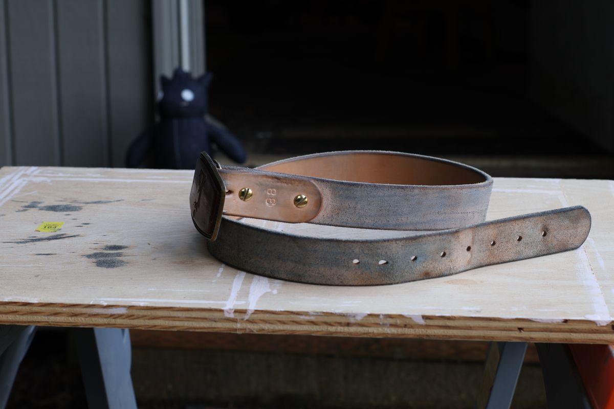 Photo by a_wolfgang on March 1, 2026 of the Nicks Belt in Nicks / Natural Heavy Duty.