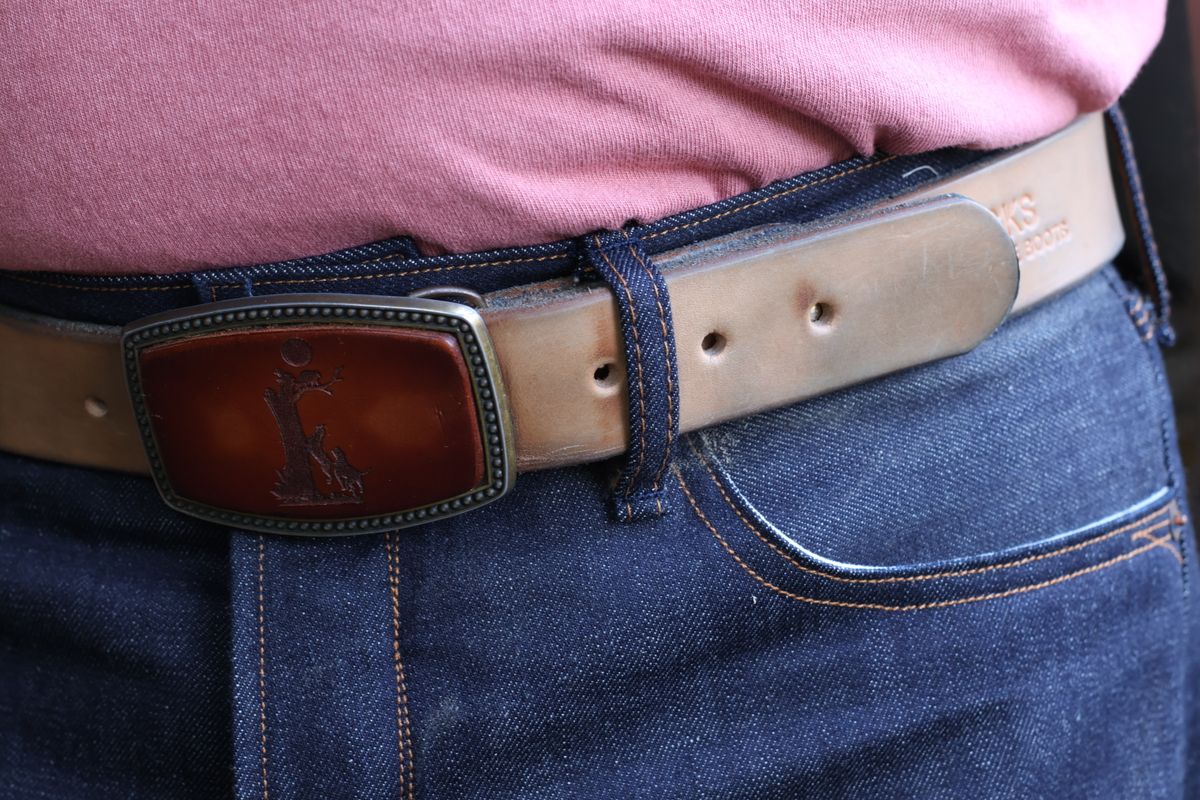 Photo by a_wolfgang on March 1, 2026 of the Nicks Belt in Nicks / Natural Heavy Duty.