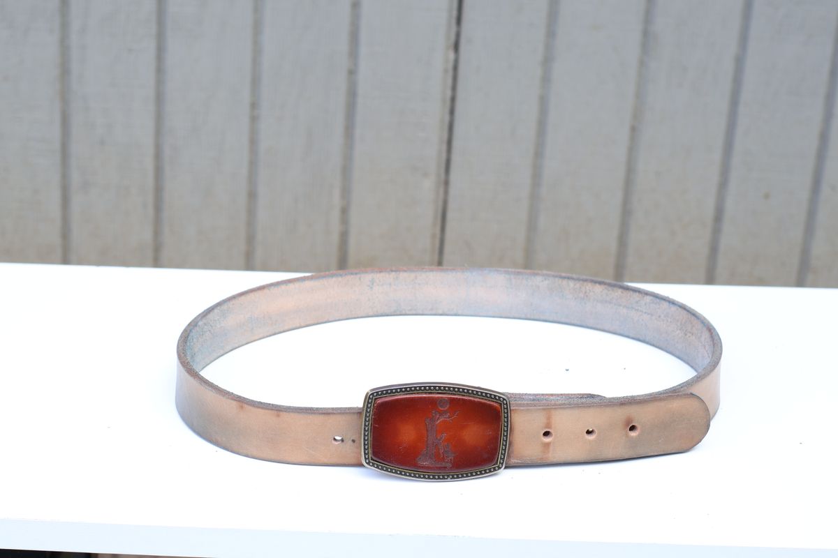 Photo by a_wolfgang on April 3, 2026 of the Nicks Belt in Nicks / Natural Heavy Duty.